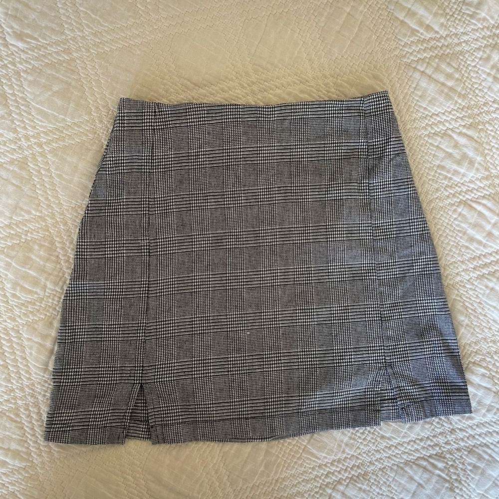 Brandy Melville Plaid Mini Skirt
